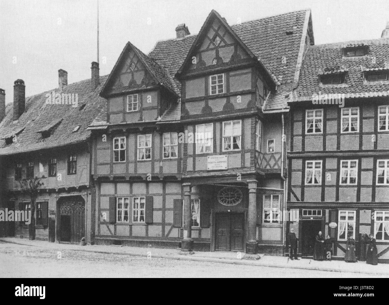 Klopstockhaus um 1900 Foto Stock