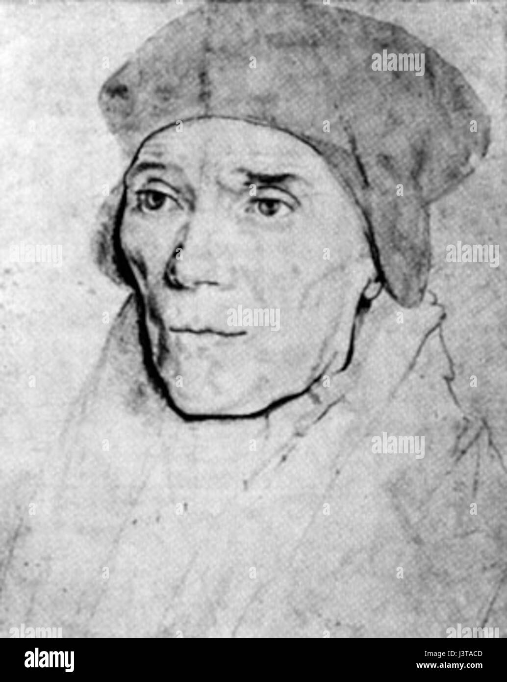 John Fisher da Hans Holbein il Giovane Foto Stock