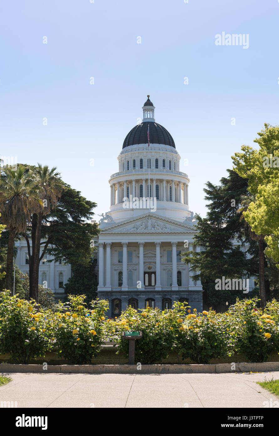 California State Capitol Building a Sacramento Foto Stock