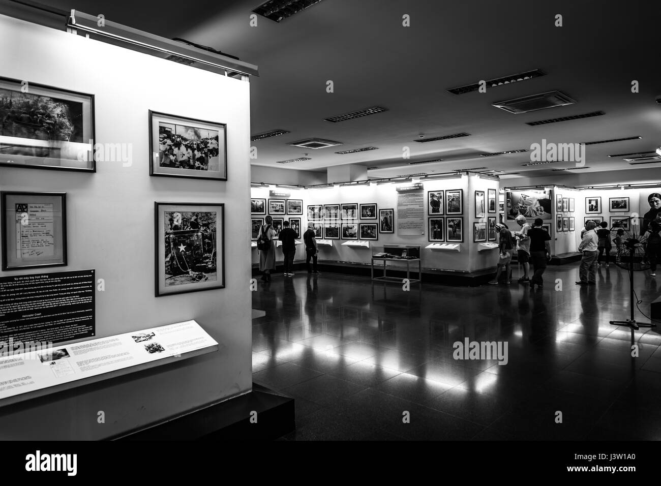 Residuati Bellici museo nella città di Ho Chi Minh Foto Stock