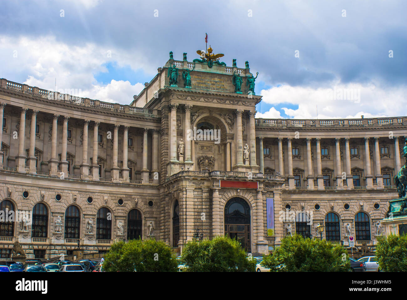 Palazzo di Vienna di Albertina Foto Stock