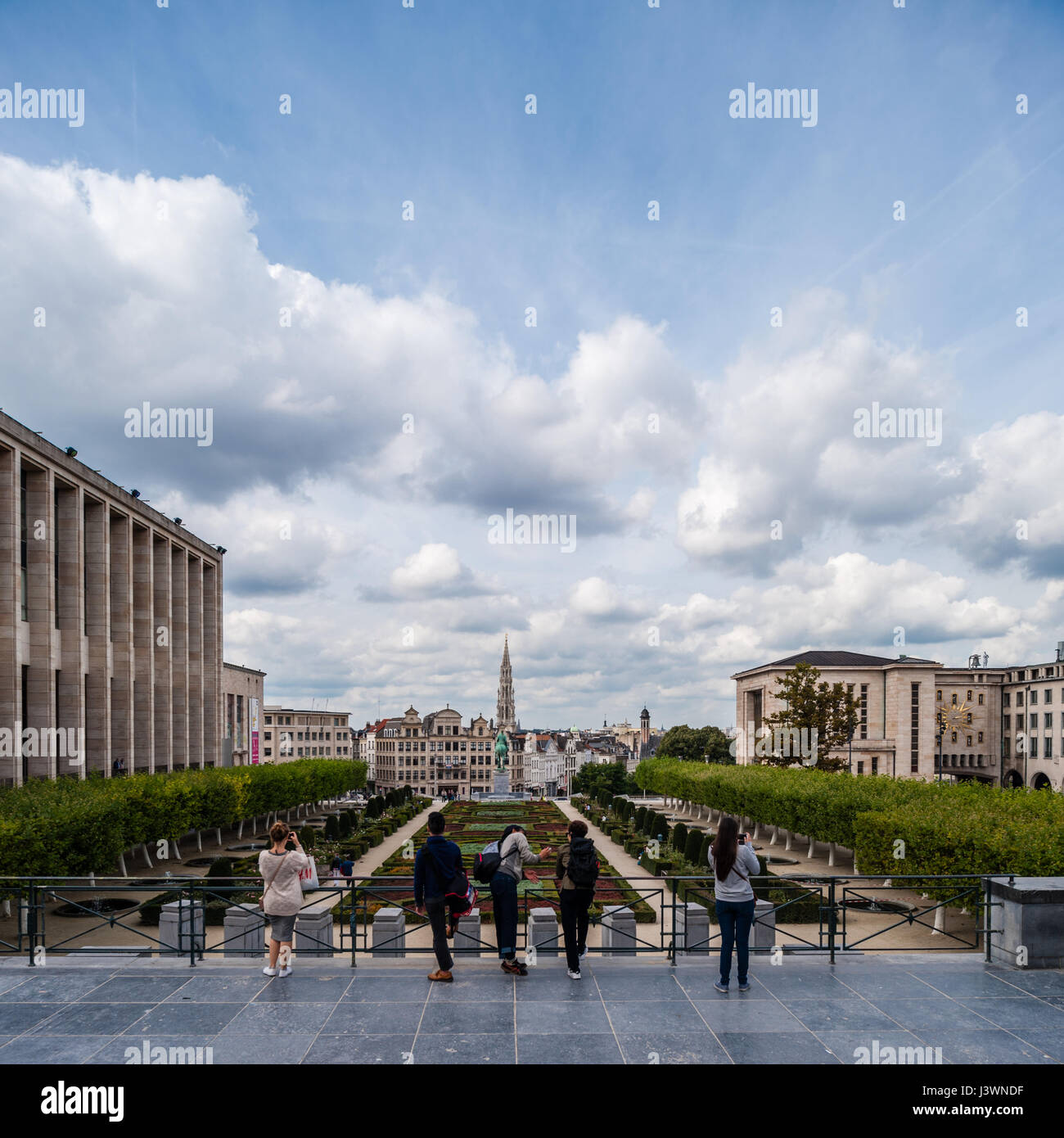 Belgio, Brussles, cityscape Foto Stock