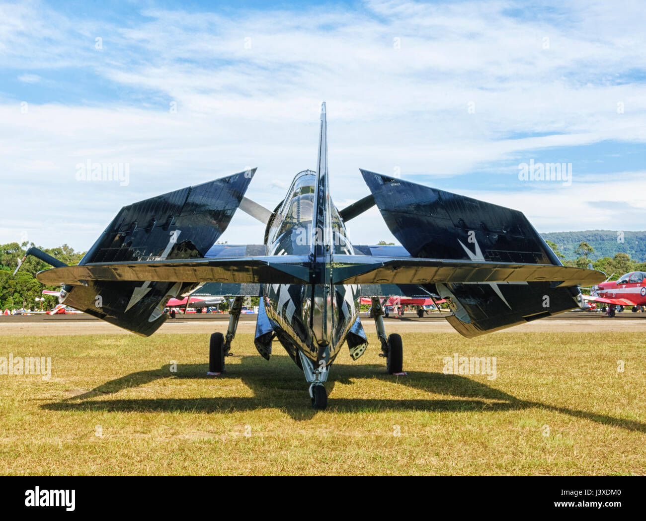 TBM Grumman Avenger a Wings Over Illawarra 2017, Airshow Albion Park, NSW, Australia Foto Stock