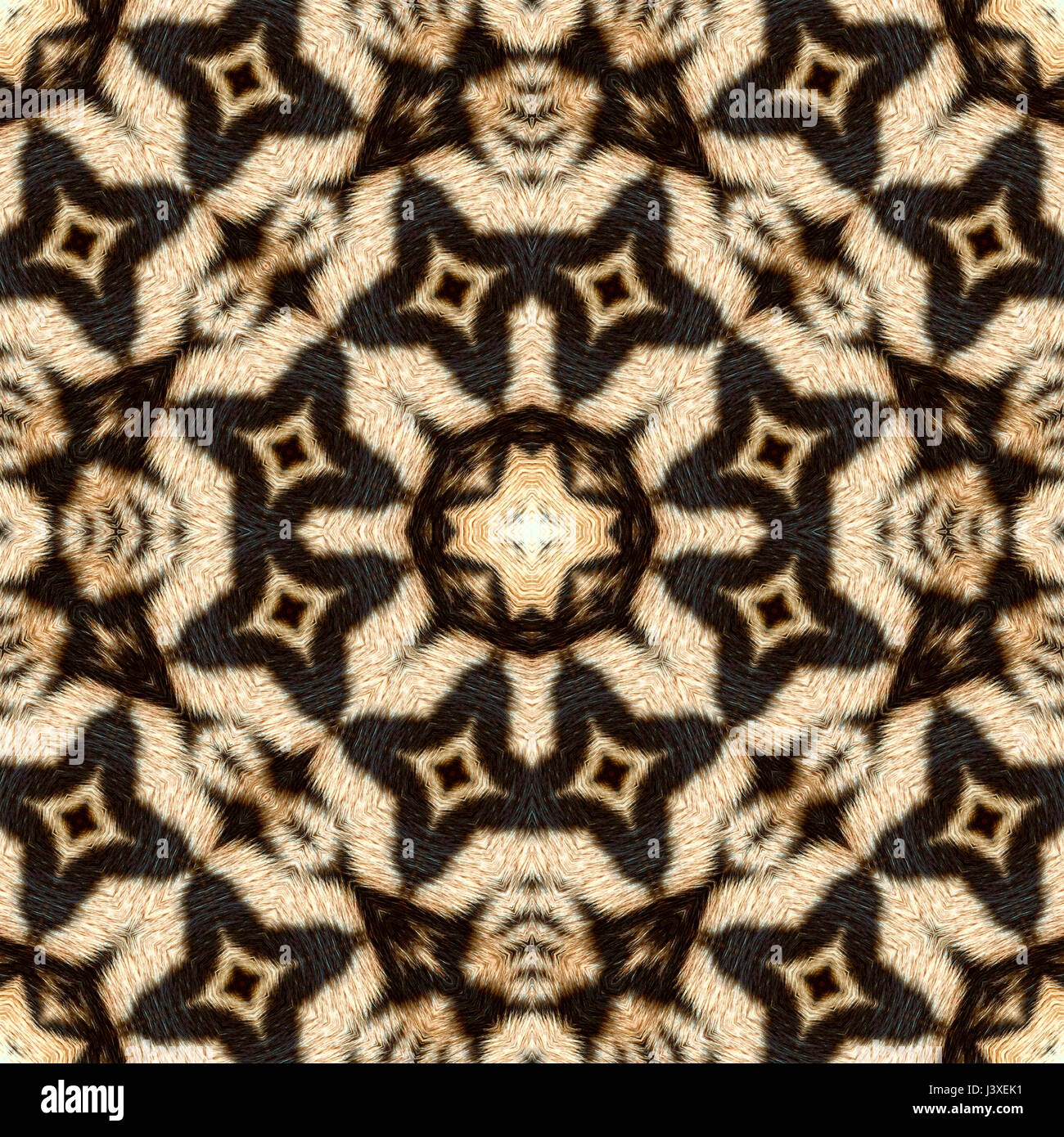 Tiger pelle, seamless pattern astratti o sfondo, schema naturale da madre natura. Foto Stock
