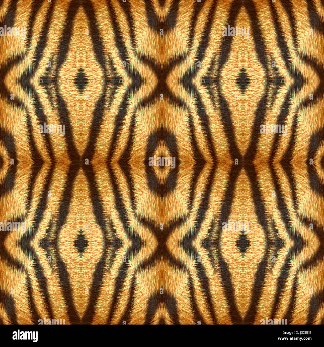 Tiger pelle, seamless pattern astratti o sfondo, schema naturale da madre natura. Foto Stock