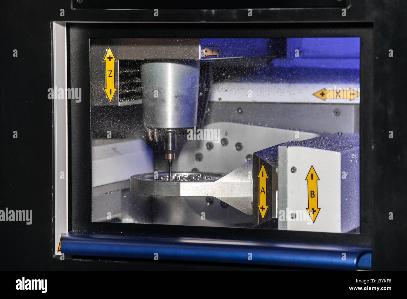 Dental fresatrice Foto Stock