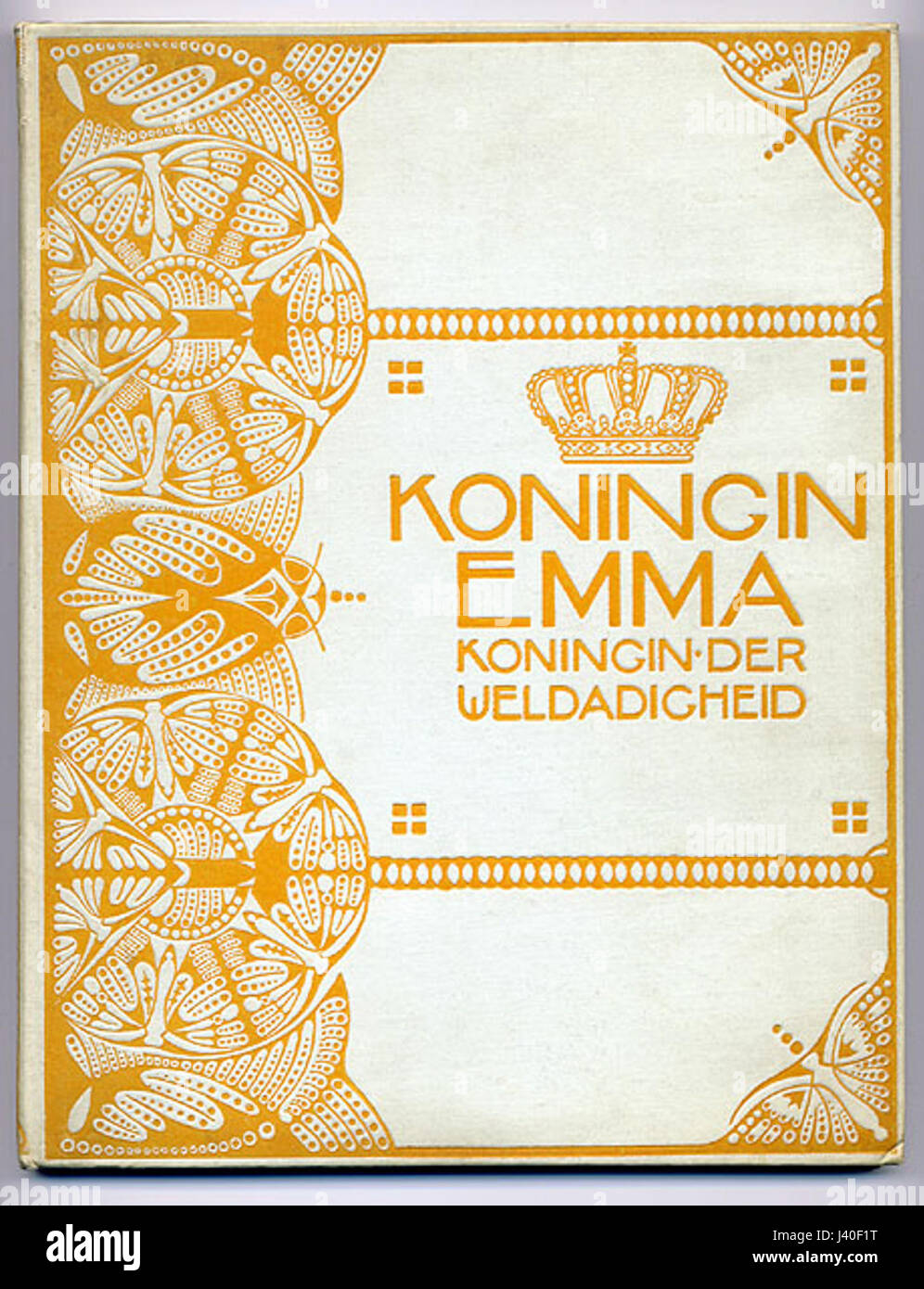 La regina Emma dei Paesi Bassi, nota per i suoi sforzi filantropici e come una figura significativa nella famiglia reale olandese, contribuendo alle iniziative di benessere sociale. Foto Stock