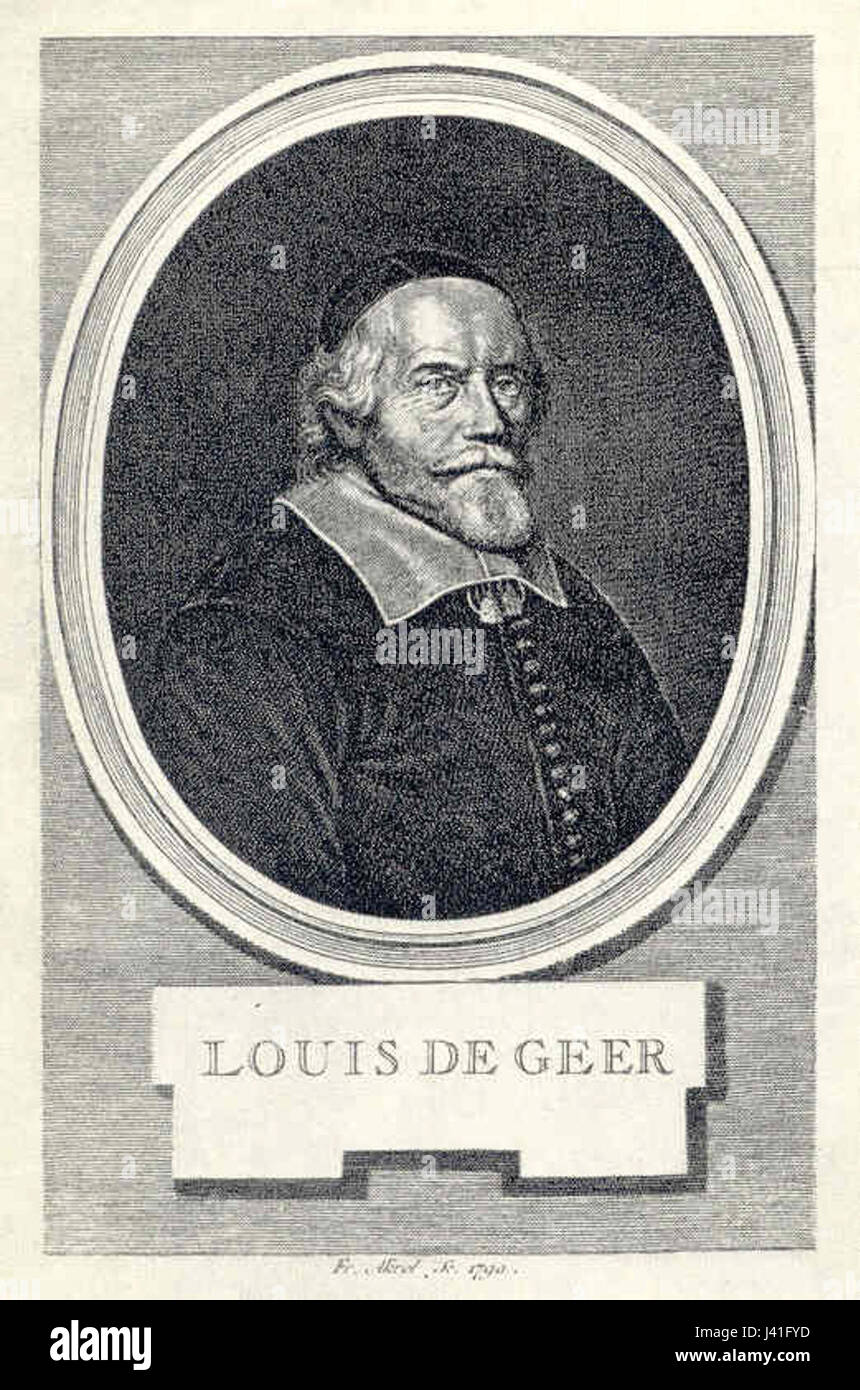 Louis de Geer (1790) Foto Stock
