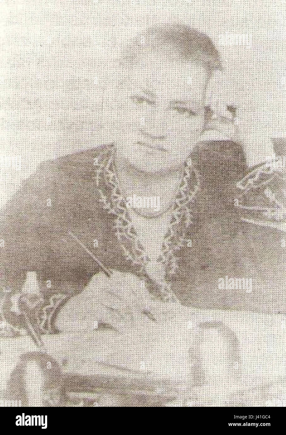 Lucila Gamero sembra essere un individuo probabilmente noto per i loro contributi in un campo particolare, come le arti, l'istruzione o il servizio pubblico, riconosciuto per i loro risultati personali. Foto Stock