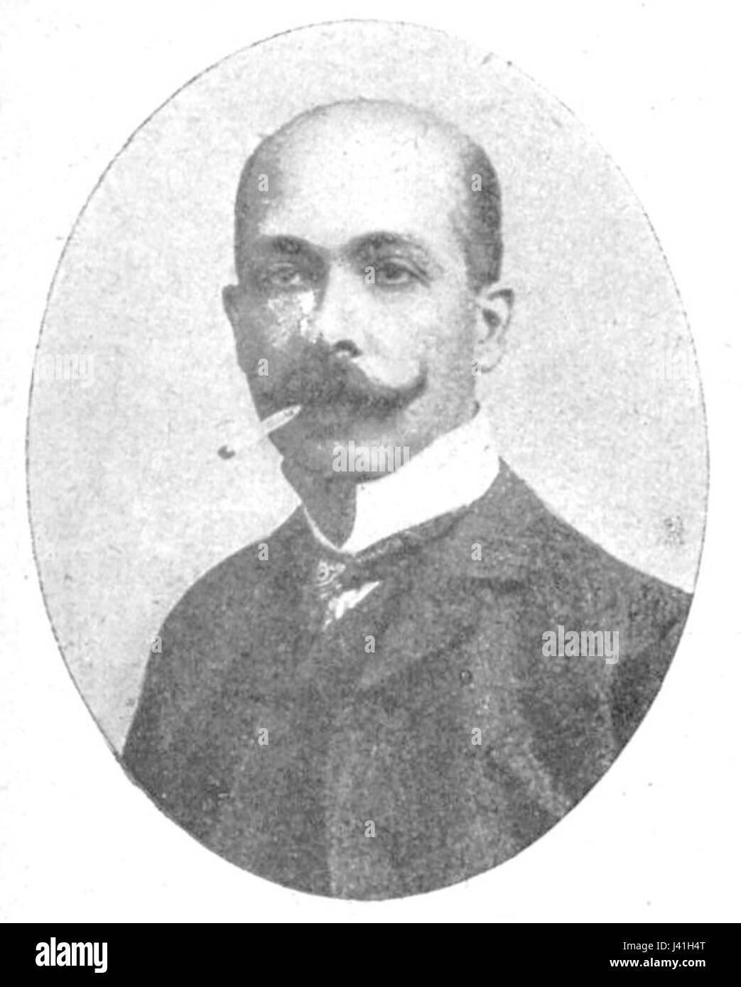 Ludwik Urstein fu una figura notevole nella Polonia dei primi anni del XX secolo. Questa fotografia in bianco e nero del 1918 mostra Urstein nei suoi ultimi anni, durante un periodo di cambiamento politico e sociale in Polonia. Contribuì ai movimenti intellettuali e culturali dell'epoca. Foto Stock