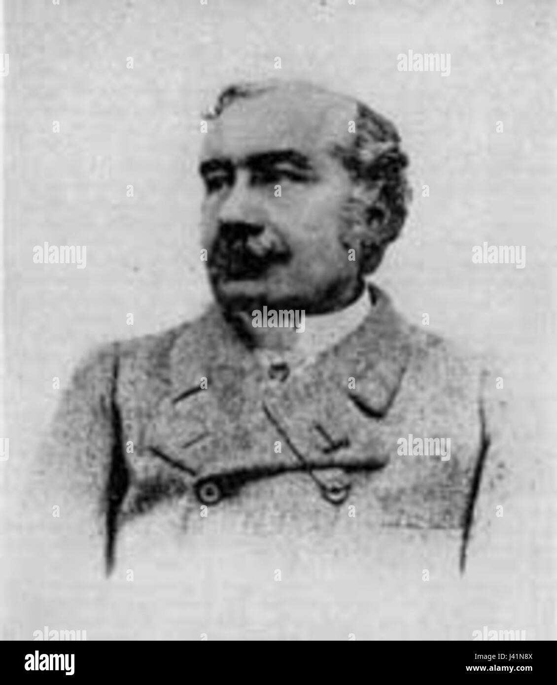 Lecoq de Boisbaudran è stato un chimico francese noto per le sue scoperte nel campo della spettroscopia. Il suo lavoro contribuì alla comprensione della struttura atomica e alla scoperta di nuovi elementi. Foto Stock