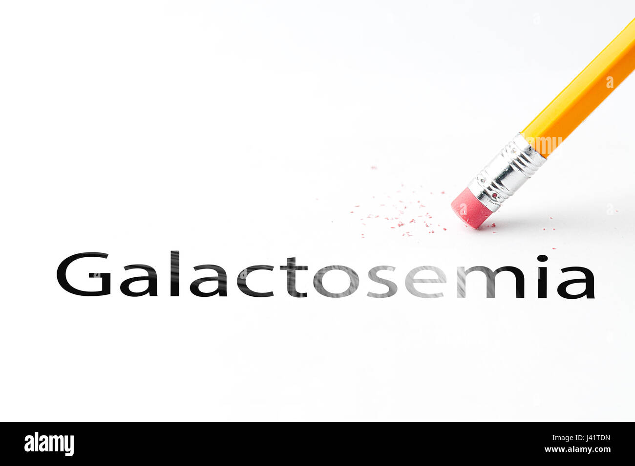 Matita con gomma Foto Stock