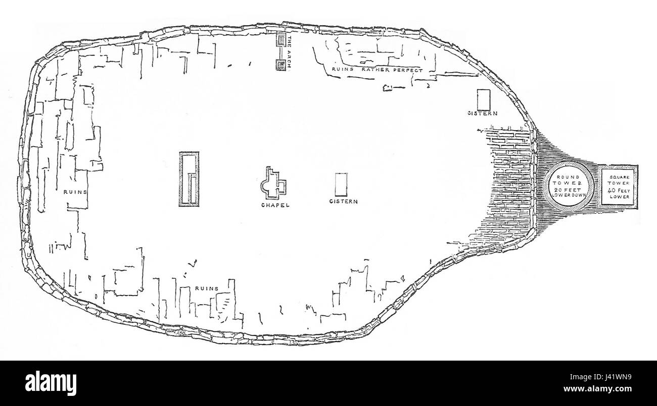 Masada, una fortezza storica situata in Israele, è associata alla resistenza ebraica contro le forze romane. L'opera di Tristram probabilmente esplora il suo significato storico, compreso il suo ruolo durante la grande rivolta. Foto Stock