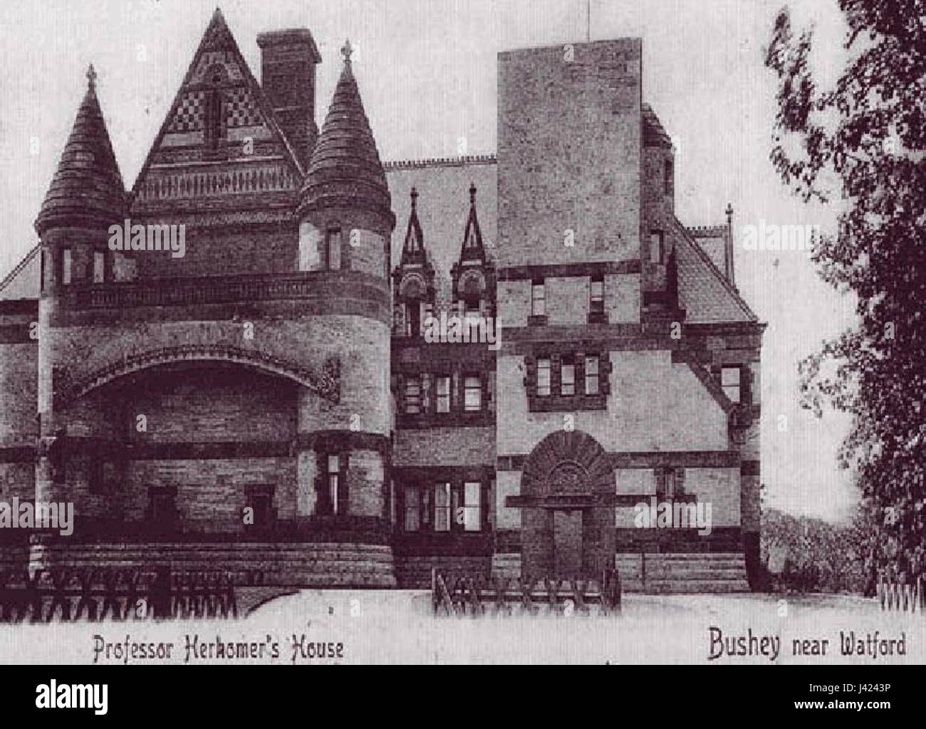 Lululaund (postcard c.1900) da Henry Hobson Richardson, Hubert von Herkomer Foto Stock