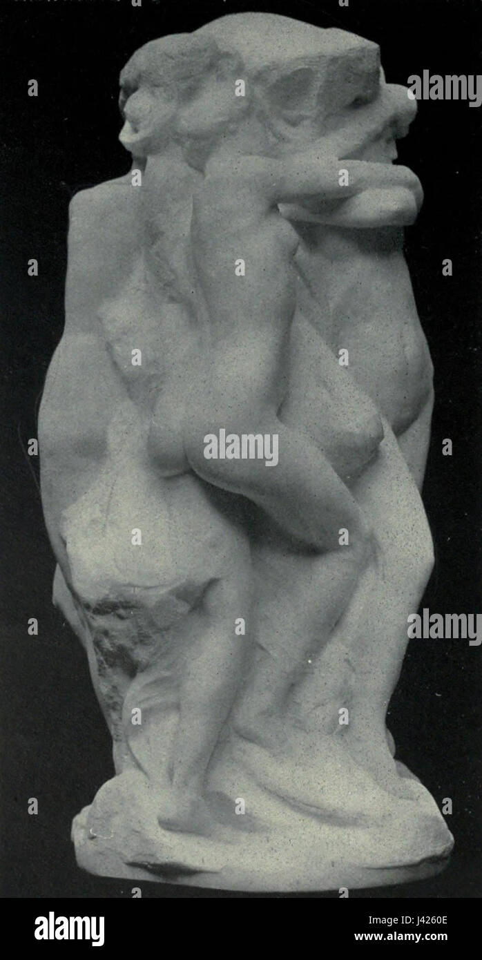 La "Terra e gli elementi" di Mackennal è una rappresentazione artistica dei componenti fondamentali della natura: Terra, aria, acqua e fuoco. Il lavoro esplora come questi elementi interagiscono e modellano il mondo. Foto Stock