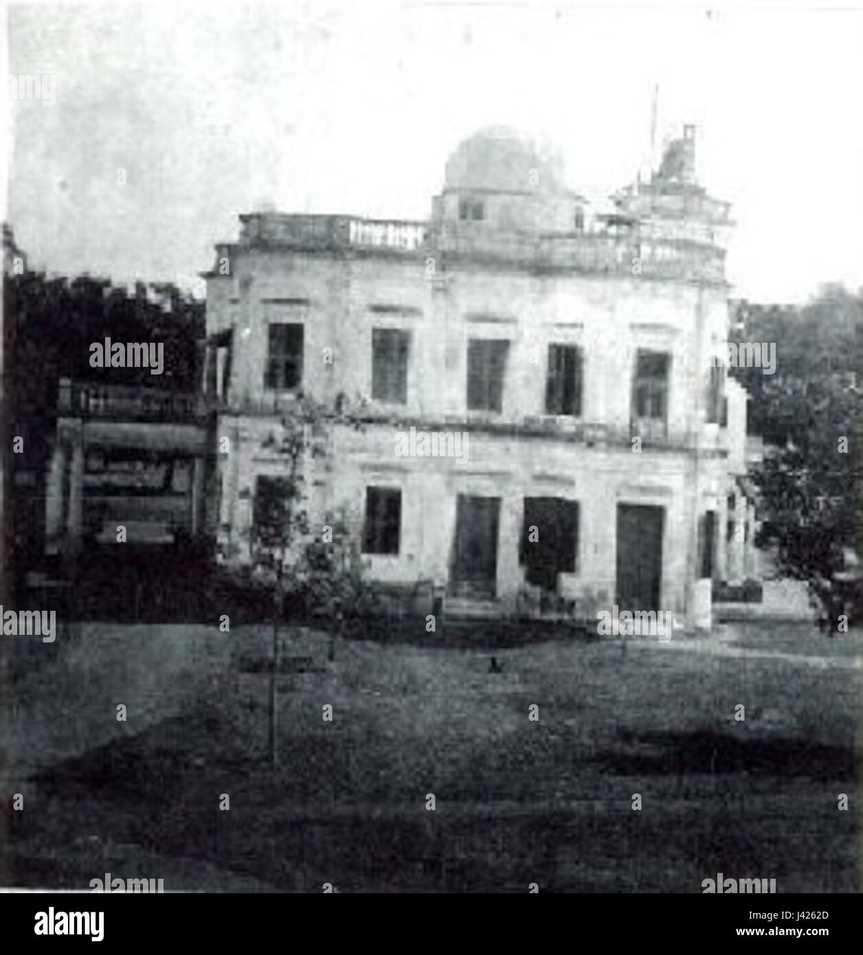 L'Osservatorio di Madras, istituito nel 1880, è un sito storico significativo per la ricerca astronomica in India. Faceva parte degli sforzi scientifici coloniali britannici e giocò un ruolo chiave nei primi studi astronomici nella regione. Foto Stock