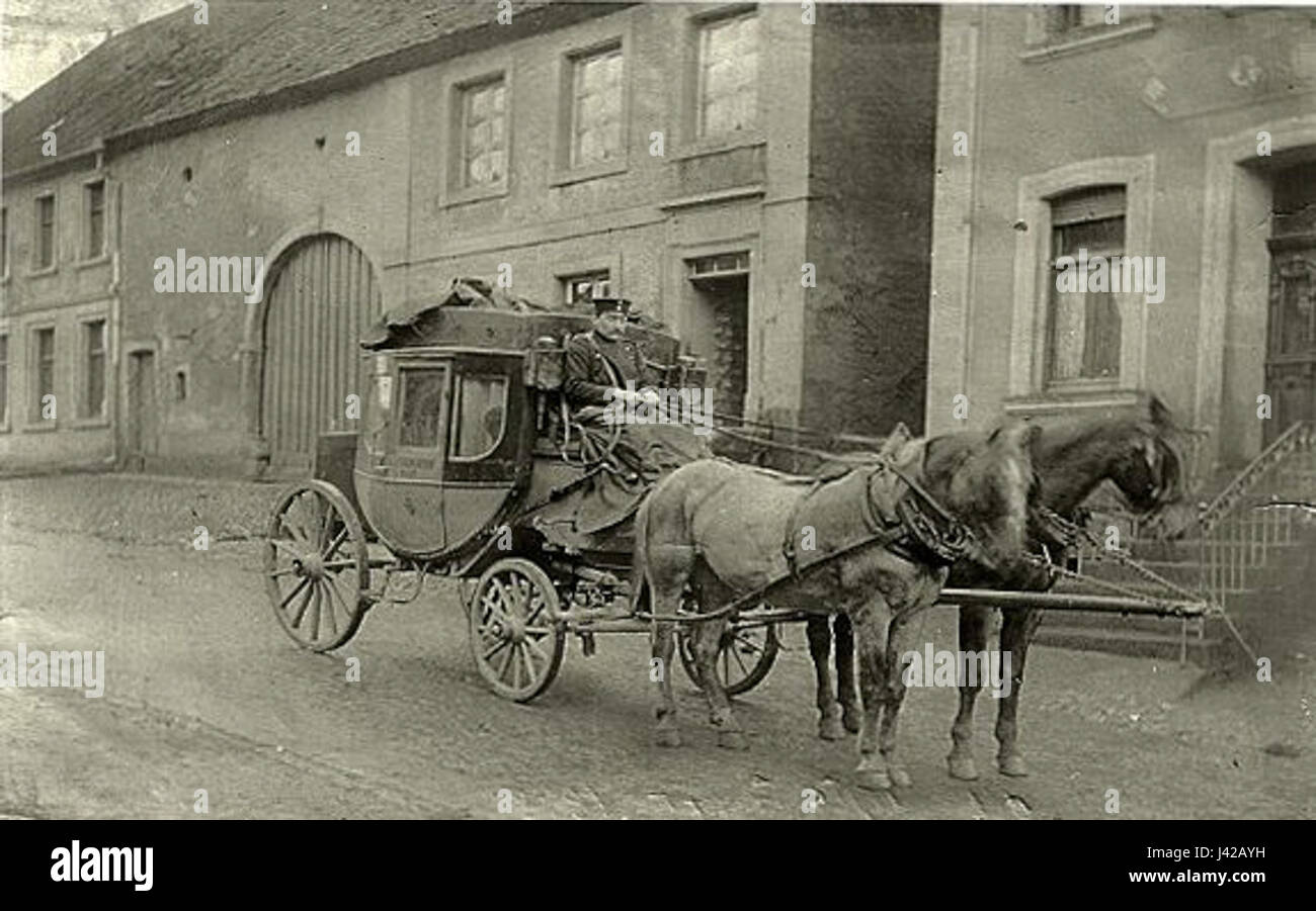 Lebach Postkutsche Foto Stock