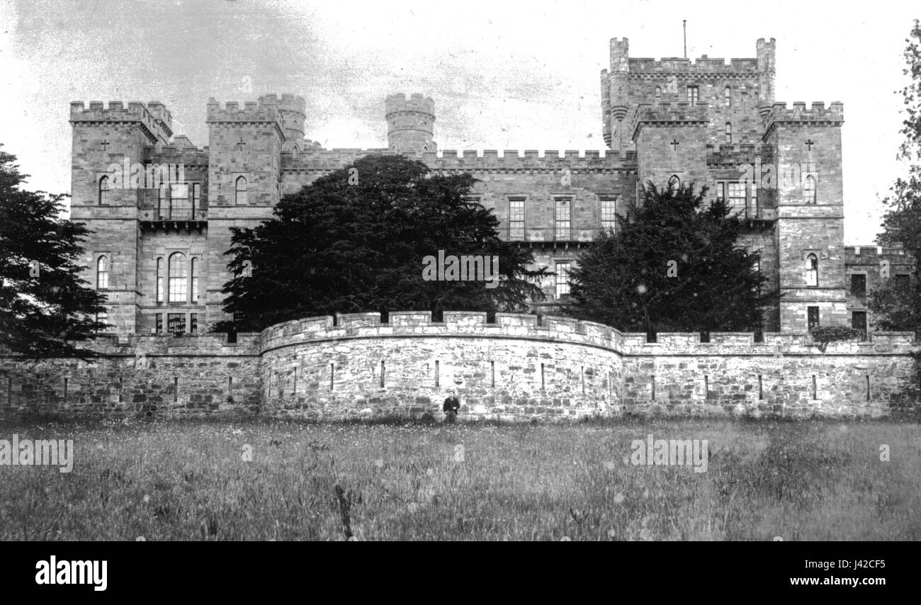 Loudoun Castle Abergavenny Foto Stock