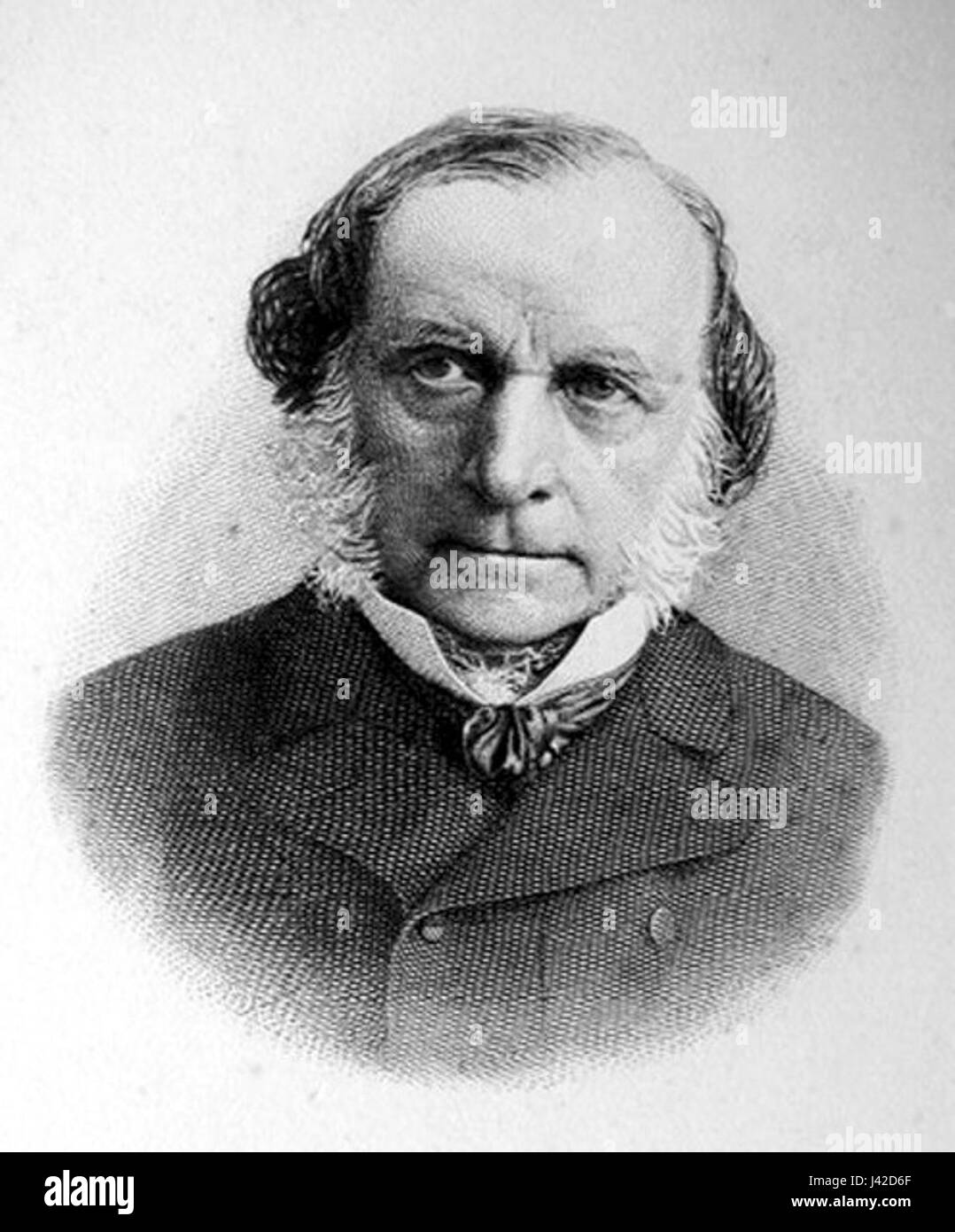 Lorenz von Stein è stato un economista politico e sociologo tedesco, noto per le sue teorie sull'organizzazione statale e la sua influenza sullo sviluppo delle scienze sociali nel XIX secolo. Foto Stock