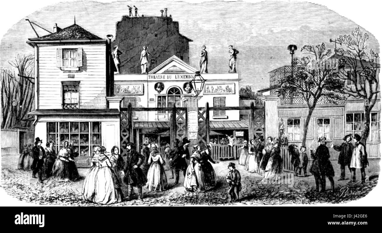 LuxembourgBobinoTheater Foto Stock