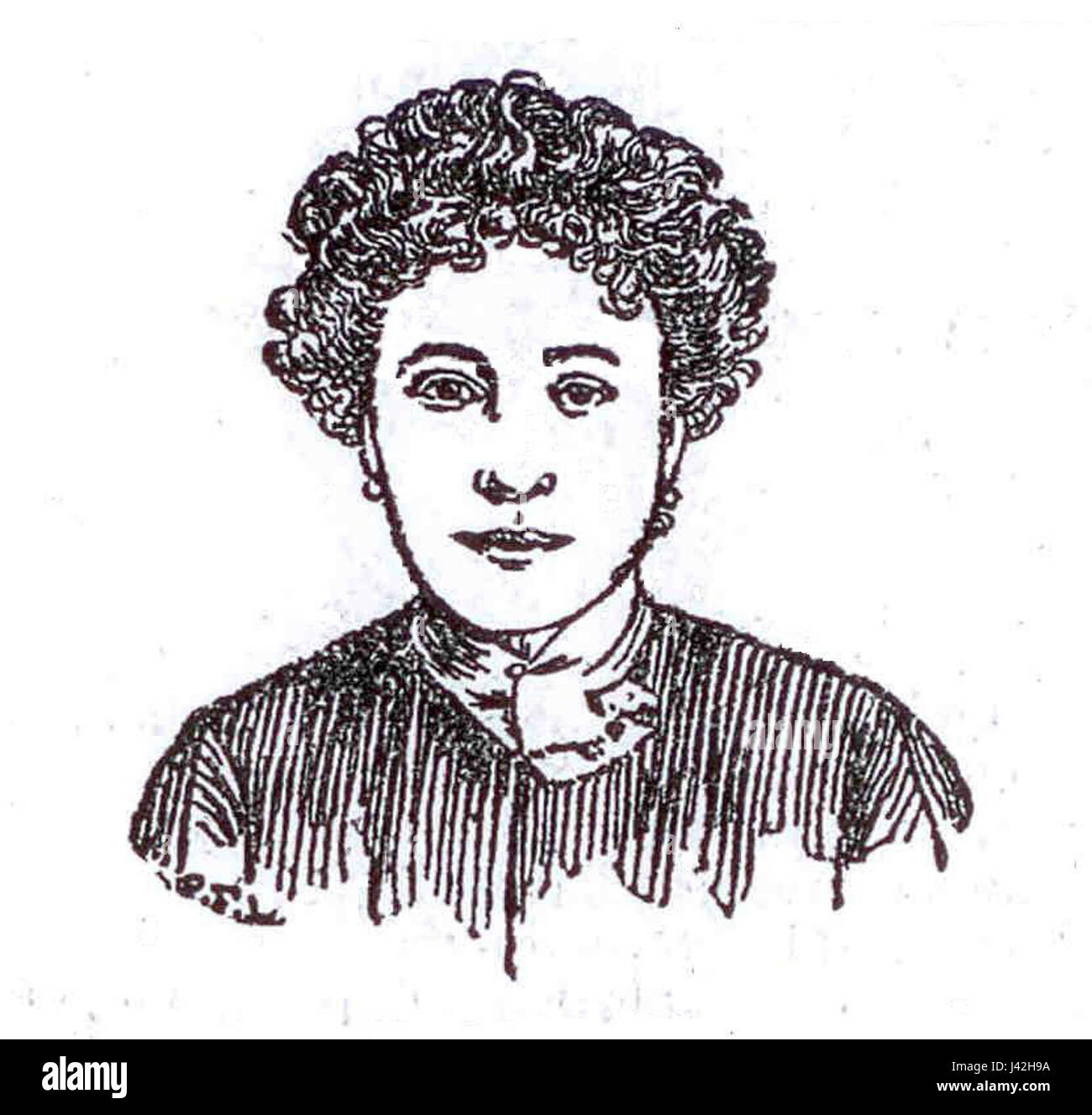 Marie Missiou era una figura notevole, spesso ricordata per i suoi contributi nel regno della letteratura o delle arti, mostrando le sue abilità e influenza nel plasmare il discorso culturale e intellettuale durante il suo tempo. Foto Stock