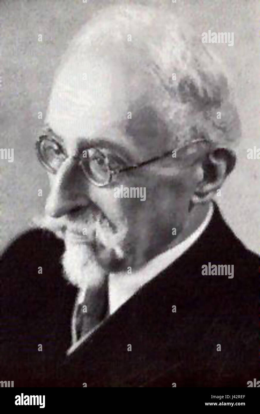 Max Dessoir era un filosofo e psicologo tedesco noto per il suo lavoro sullo studio della parapsicologia. I suoi contributi fornirono i primi quadri per comprendere la mente umana e i fenomeni paranormali. Foto Stock