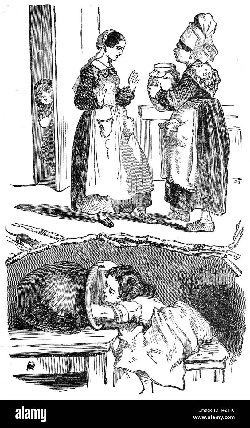 Lesmalheursdesop00comt 0091 Foto Stock