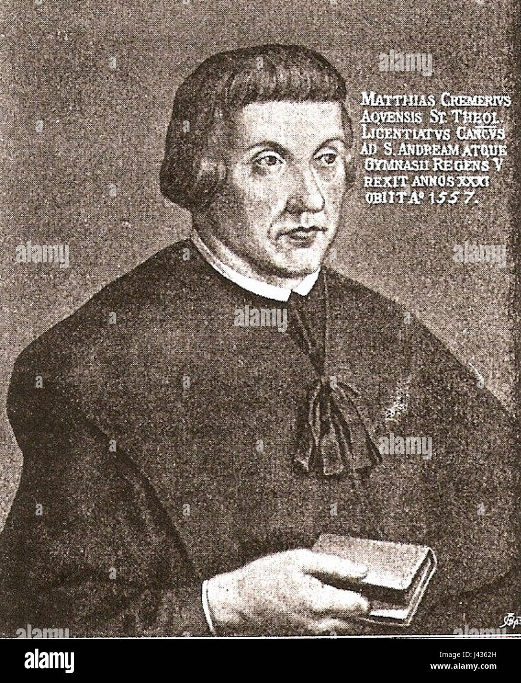 Matthias Aquensis è stato un monaco e storico tedesco del XIII secolo, noto per le sue cronache che offrono approfondimenti sulla vita medievale europea e sulla storia della chiesa. Foto Stock Matthias Aquensis è stato un monaco e storico tedesco del XIII secolo, noto per le sue cronache che offrono approfondimenti sulla vita medievale europea e sulla storia della chiesa. Foto Stock