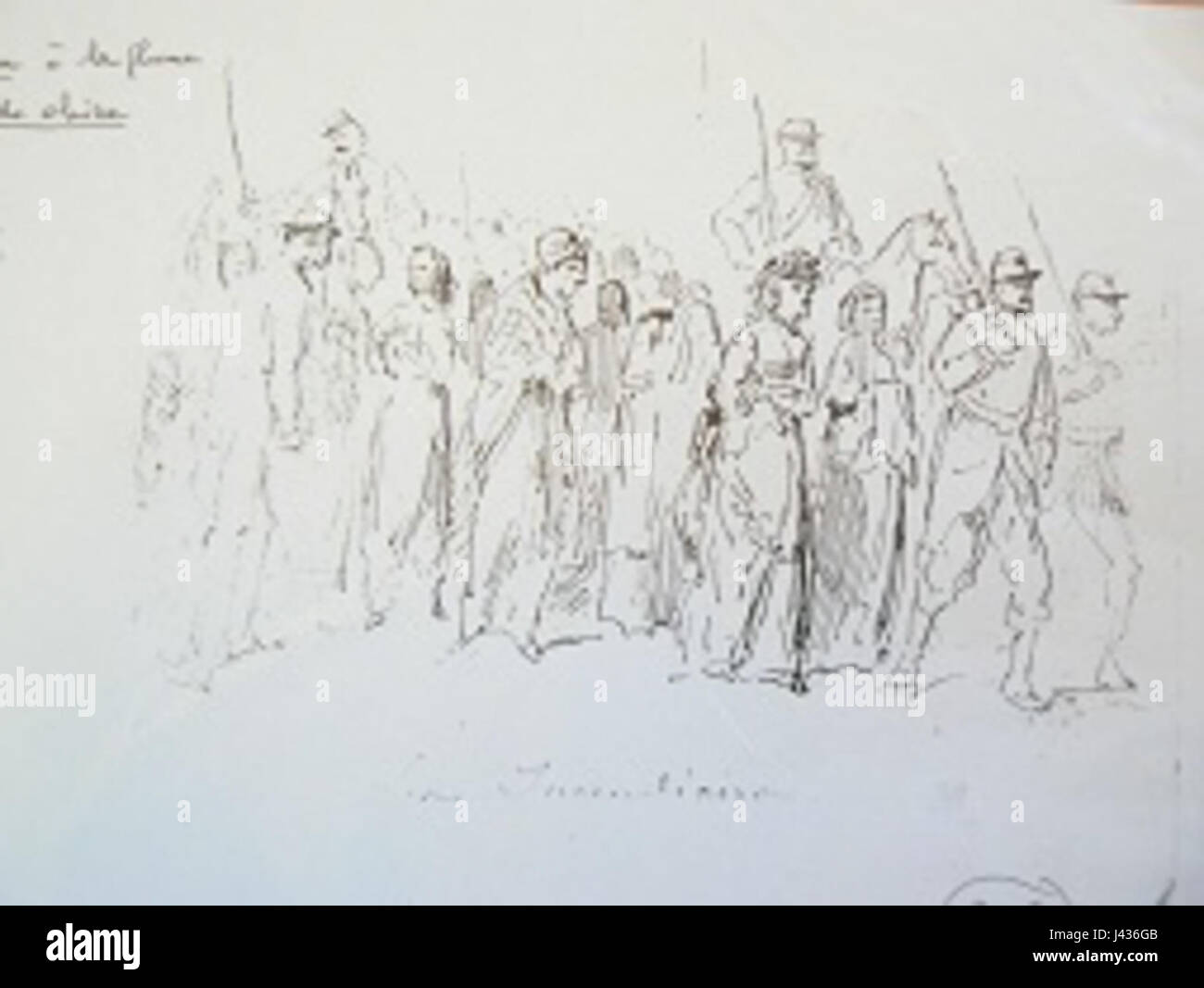 Les incendiaires Foto Stock