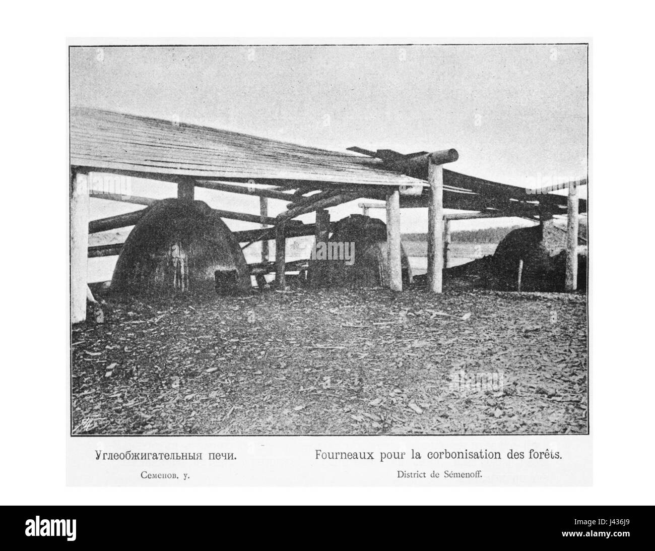 Kustari 080 Ugleobzhigatelnye pechi Foto Stock