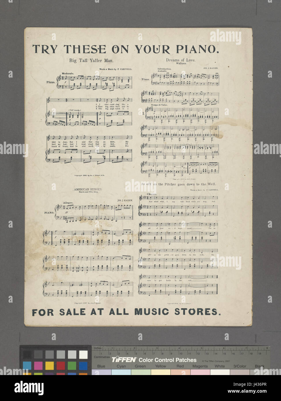 Piccola Pianura Anello oro (NYPL ADE 1929039 1990123) Foto Stock