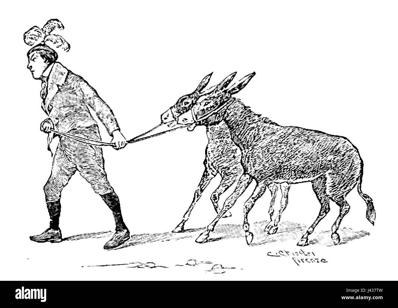 Le avventure di Pinocchio è il famoso romanzo italiano di Carlo Collodi. Il libro, pubblicato per la prima volta nel 1883, racconta le avventure di un burattino di legno che diventa un vero ragazzo. Pagina 243 corrisponde probabilmente a una scena o evento importante nella storia, evidenziando il tema della trasformazione e della moralità del romanzo. Foto Stock