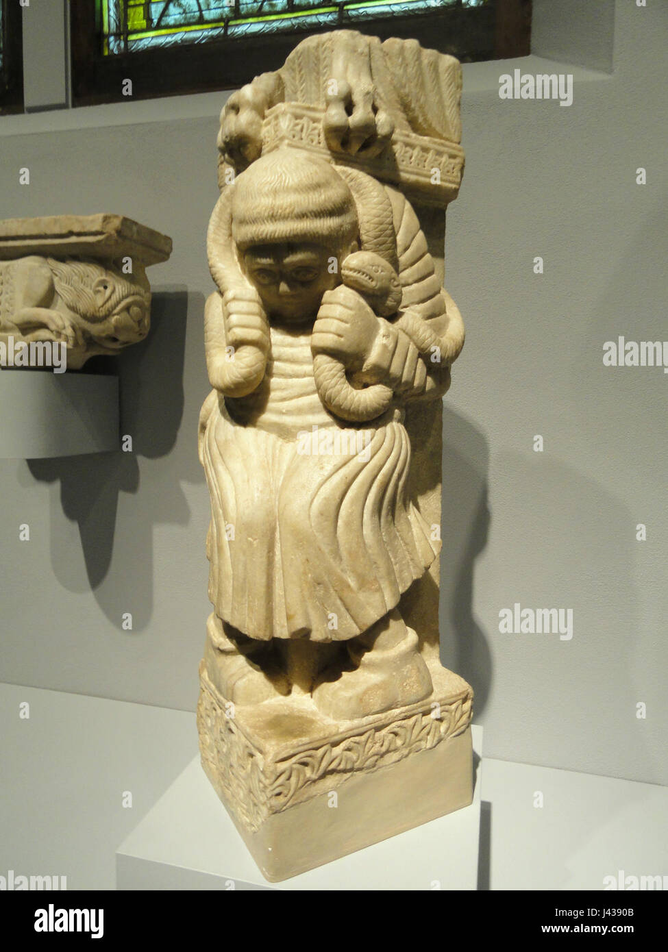 Supporto leggio, Italia (Campania), c. 1200 Nelson Atkins Museum of Art DSC08332 Foto Stock