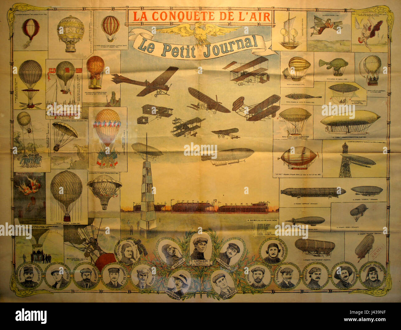 Le Petit Journal affiche 4490 Foto Stock