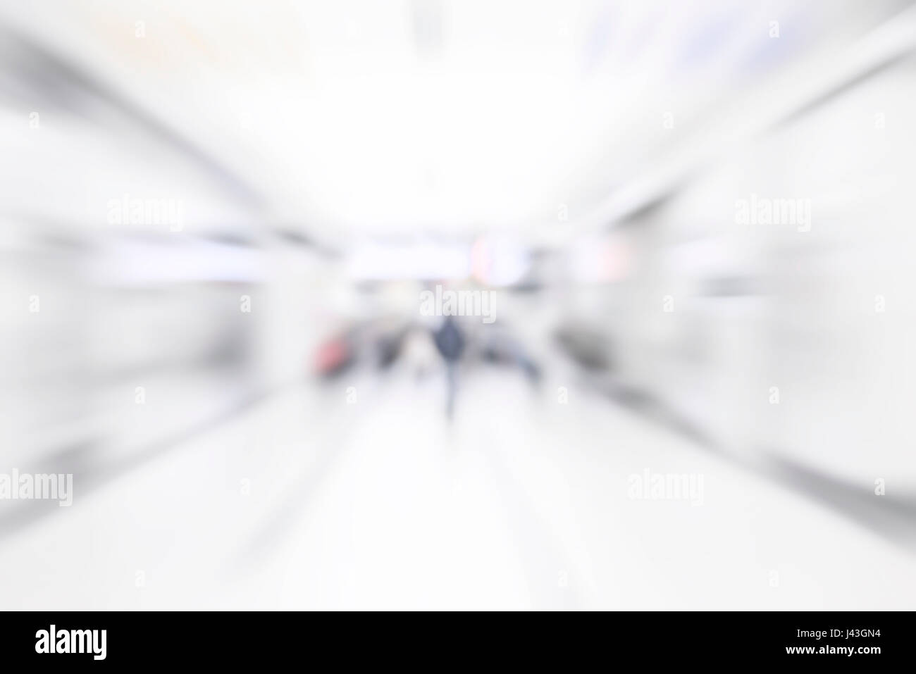 Negozio di sfocatura con sfondo bokeh, background aziendale Foto Stock