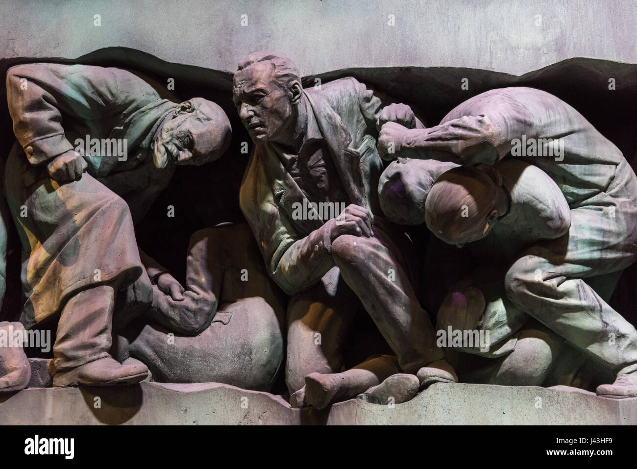 La magia è potrebbe statua, facendo di Harry Potter, Warner Bros Tour dello studio, Leavesden, Londra Foto Stock