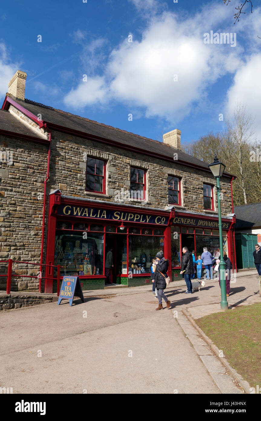 Gwalia Store, National Museum of History/Amgueddfa Werin Cymru, Cardiff, Galles del Sud, Regno Unito. Foto Stock