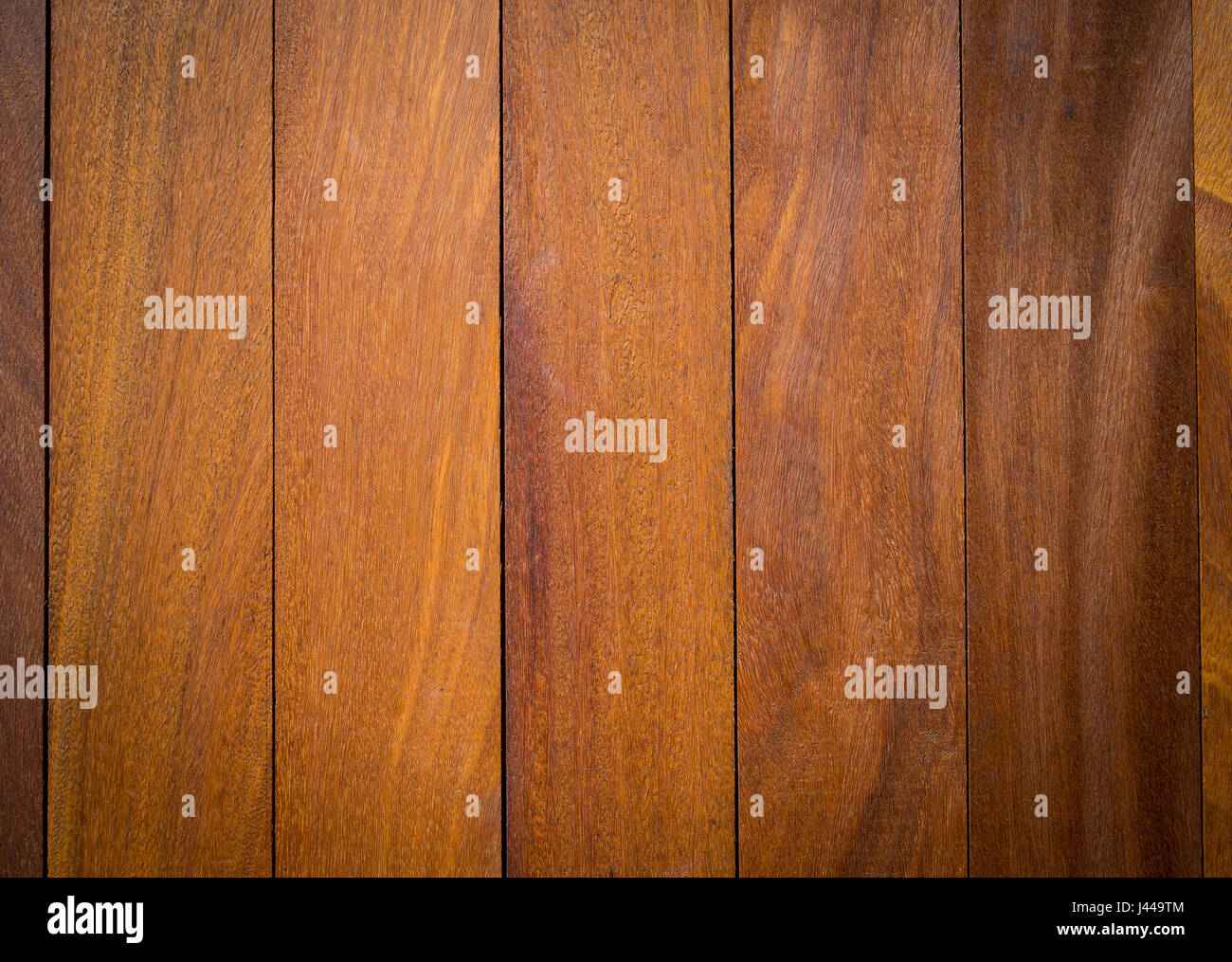 Pannello di legno in sottofondo liscio grano marrone Foto Stock