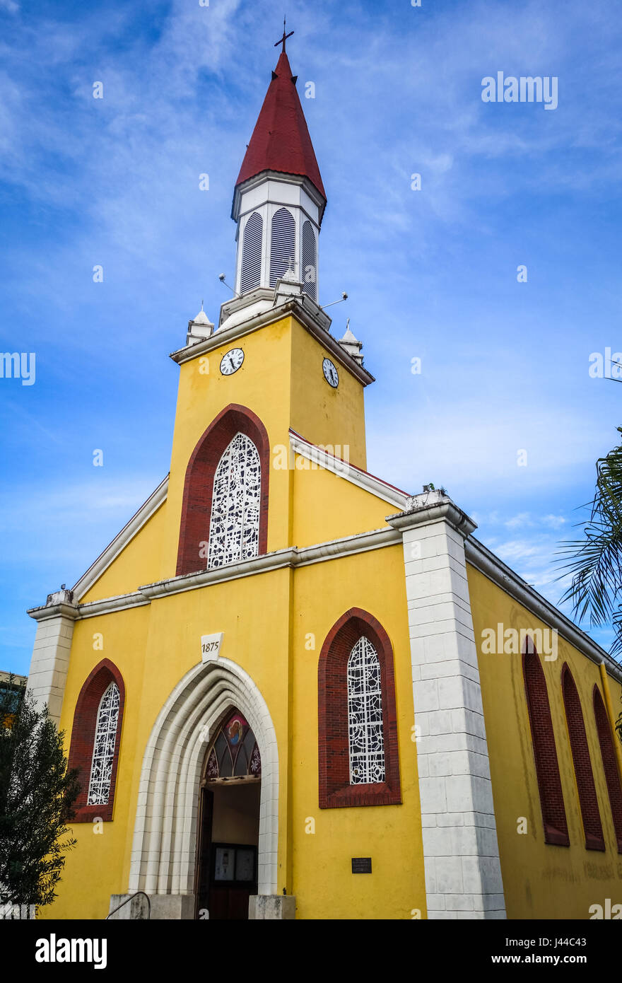 Cattedrale di Nostra Signora dell Immacolata Concezione di Papeete, Tahiti isola, Polinesia francese Foto Stock