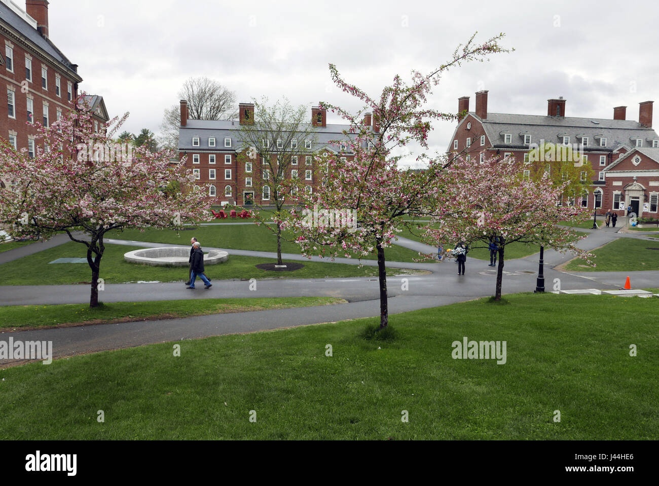 Il campus della Phillips Exeter Academy di Exeter New Hampshire Foto Stock