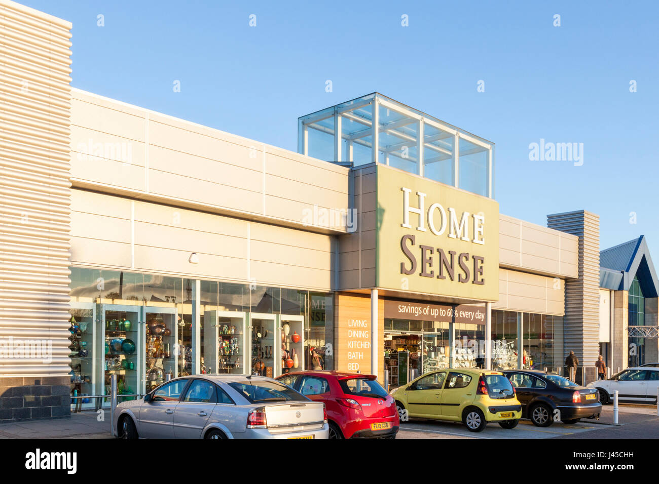 Home senso store o HomeSense, Castle Marina Retail Park, Nottingham, Inghilterra, Regno Unito Foto Stock