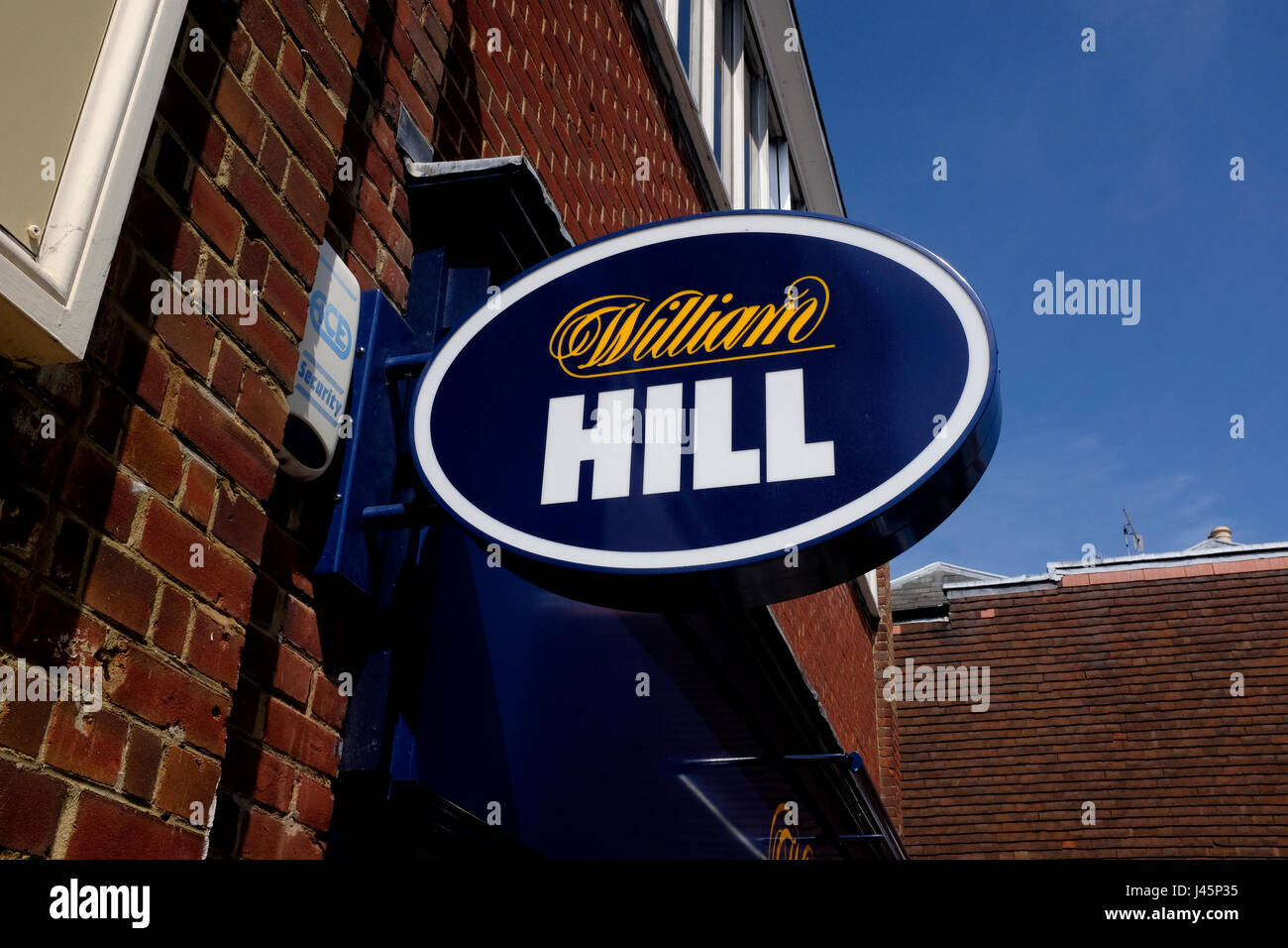 William Hill bookmakers northgate città di Canterbury Kent REGNO UNITO Maggio 2017 Foto Stock