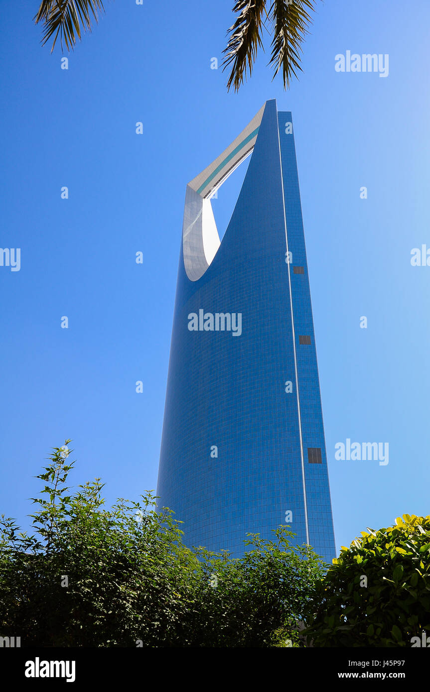 Torre di Regno di Arabia Saudita Foto Stock