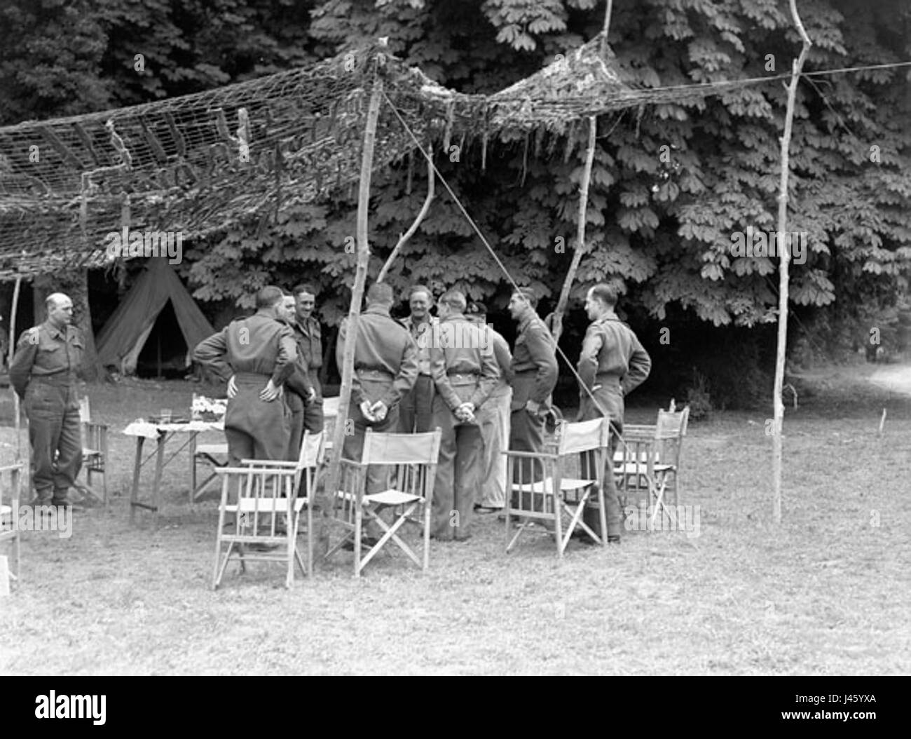 Monty e Simonds Foto Stock