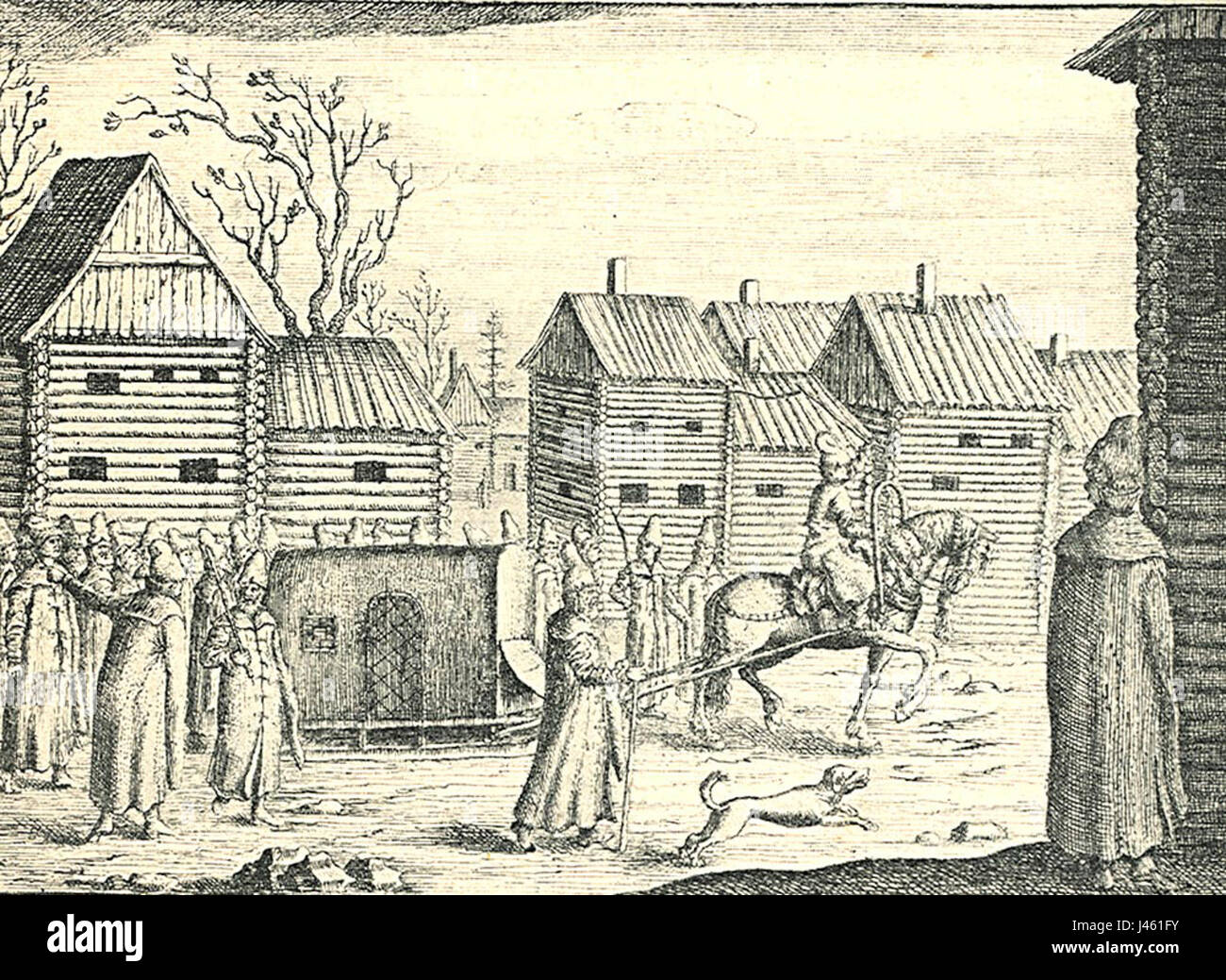 Olearius sani, una figura storica, nota per i suoi contributi al [contesto], [breve descrizione dei contributi]. Foto Stock