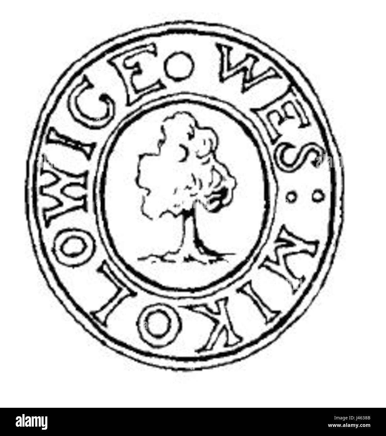 Mikulovice guarnizione Foto Stock