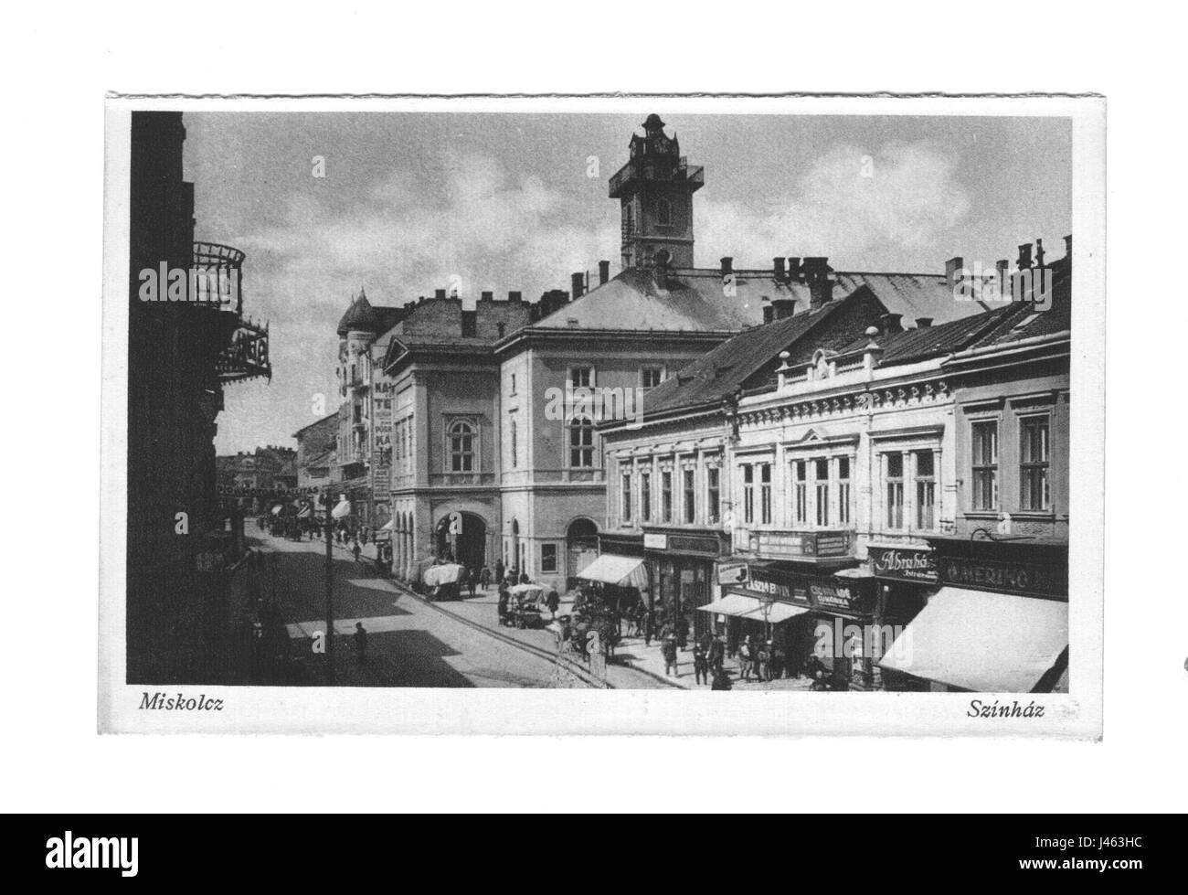 Miskolc è una città importante in Ungheria, conosciuta per la sua importanza culturale, storica e industriale. La città presenta un mix di monumenti medievali e moderni, che offrono approfondimenti sul patrimonio e lo sviluppo ungherese. Foto Stock