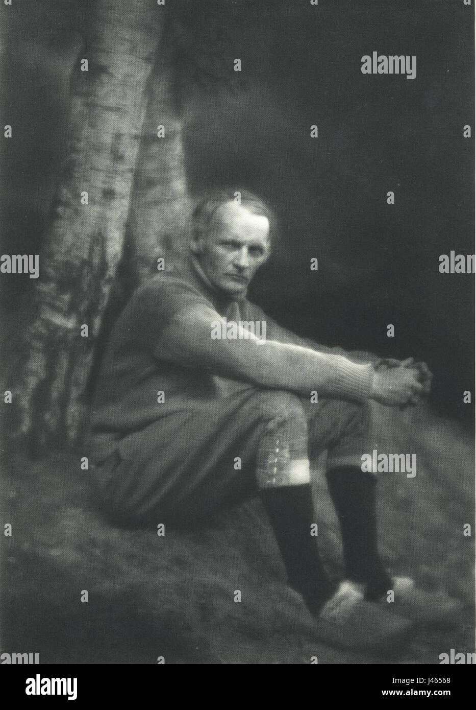 Nicola Perscheid Heinrich Vogeler um 1924 Foto Stock
