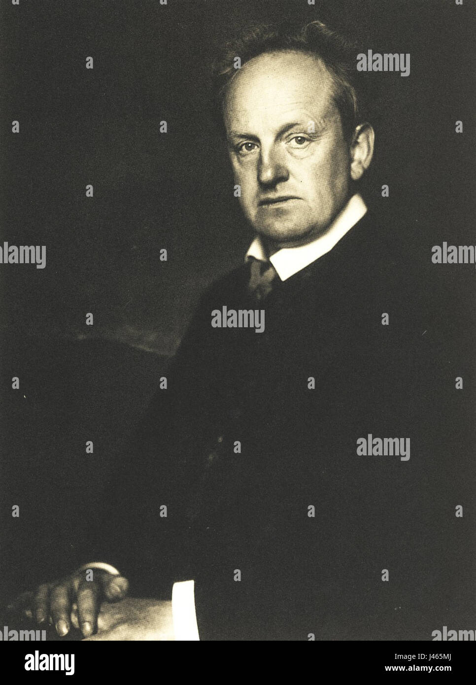 Nicola Perscheid GERHART HAUPTMANN Foto Stock