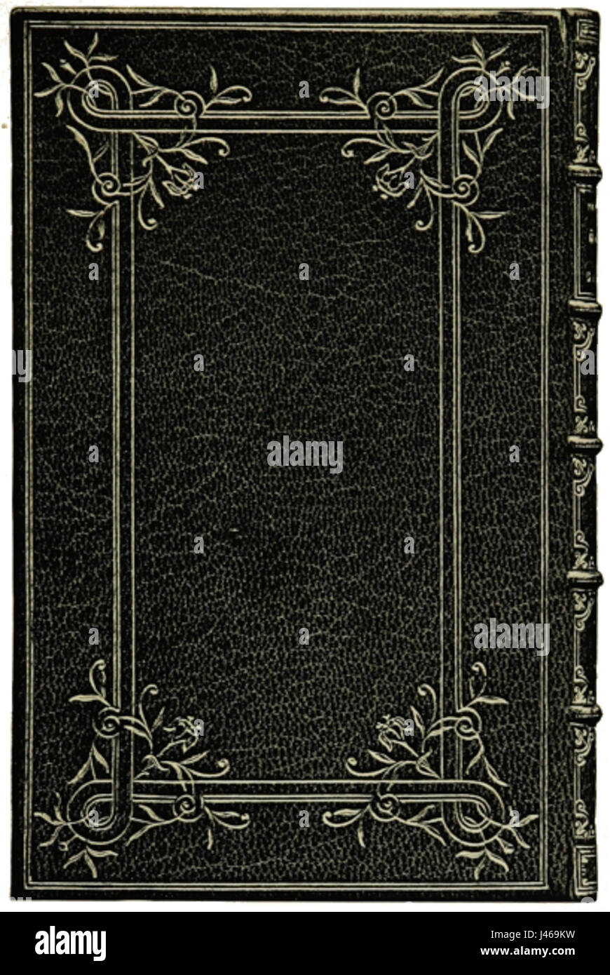 "Ornementation des Reliures Modernes" di Michel l'esplora il design e l'ornamento delle librerie moderne. Questo lavoro descrive in dettaglio le varie tecniche utilizzate nei libri di rilegatura durante l'era moderna. Foto Stock